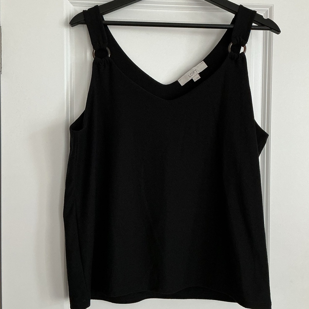 LOFT Black Camisole Top